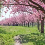 cherry blossoms in berlin